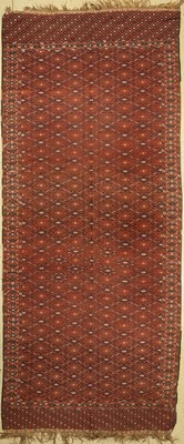 Sumakh alt, Turkmenistan, um 1940, Wolle auf Wolle, ca. 380 x 160 cm, EHZ: 3