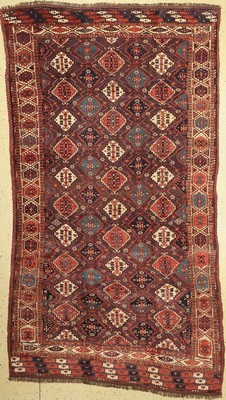Antiker Tschaudor Hauptteppich, Turkmenistan, 19. Jhd, Wolle auf Wolle, ca. 340 x 185 cm, EHZ: 4