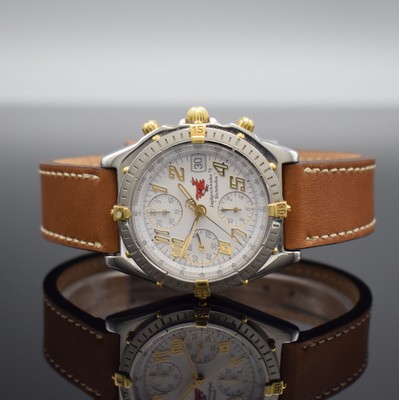 BREITLING Jagdgeschwader 71 "Richthofen" limitierte Armbandchronograph Referenz B13050.1, Schweiz 1990er Jahre, Automatik, hergestellt in ...