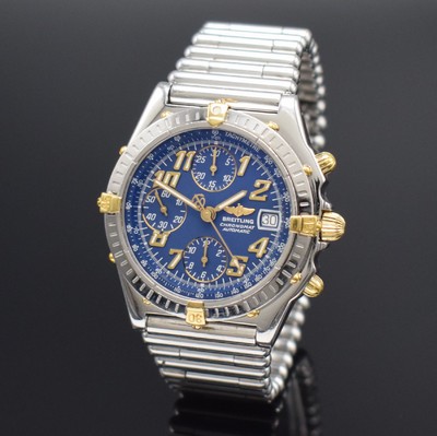 BREITLING Chronomat Herrenarmbanduhr mit Chronograph Referenz B13050.1, Schweiz um 1999, Automatik, verschr. Gehäuse in Edelstahl/Gold, eins. rast. ...