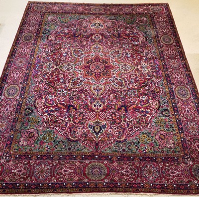 Kerman alt, Persien, um 1940, Wolle auf Baumwolle, ca. 525 x 390 cm, EHZ: 4