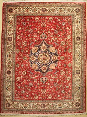 Täbriz alt, Persien, um 1960, Wolle auf Baumwolle, ca. 391 x 296 cm, EHZ: 2