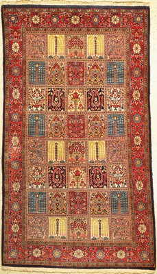 Sarogh Kork fein, Persien, ca. 50 Jahre, Korkwolle, ca. 226 x 128 cm, EHZ: 2