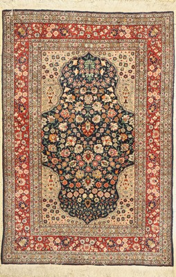Lahor alt, Pakistan, ca. 50 Jahre, Wolle auf Baumwolle, ca. 200 x 135 cm, EHZ: 2