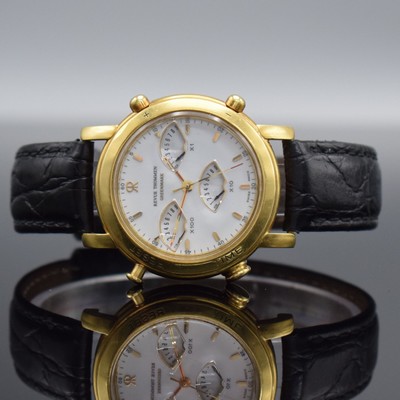 REVUE THOMMEN Greenmark limitierte Herrenarmbanduhr mit Golfzähler in GG 750/000, Schweiz um 1990, Automatik, auf 300 Stück limitiertes ...