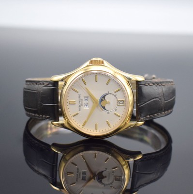PATEK PHILIPPE hochfeiner und extrem seltener, astronomischer Jahreskalender Sondermodell Wempe W125 Referenz 5125J-001 in GG 750/000,Automatik, ...