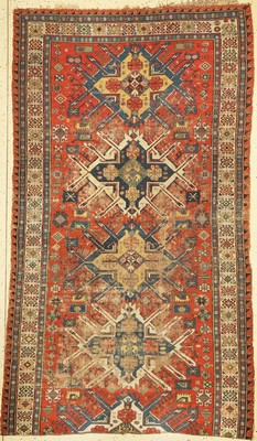 Sumakh antik(Fragment), Kaukasus, um 1900, Wolle auf Wolle, ca. 280 x 163 cm, EHZ: 4