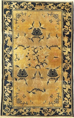Antiker Ning-Hsia, China, um 1900, Wolle auf Baumwolle, ca. 173 x 110 cm, EHZ: 4