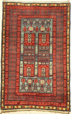 Antiker Tachte-Schirwan, Kaukasus, um 1900,Wolle auf Wolle, ca. 160 x 103 cm, EHZ: 3