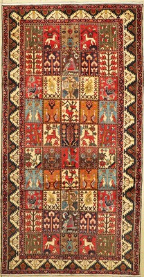 Felder-Bachtiar, Persien, um 1950, Wolle auf Baumwolle, ca. 310 x 163 cm, EHZ: 3