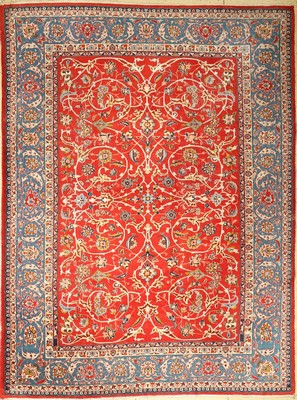 Najafabad alt, Persien, um 1960, Wolle auf Baumwolle, ca. 355 x 265 cm, EHZ: 3-4