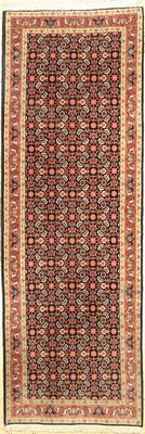 Bidjar alt, Persien, ca. 50 Jahre, Wolle auf Baumwolle, ca. 245 x 83 cm, EHZ: 2