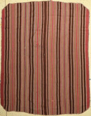 Aymara Poncho, Südamerika, 19. Jhd, reine Wolle, ca. 195 x 150 cm, Alters-und Gebrauchsspuren