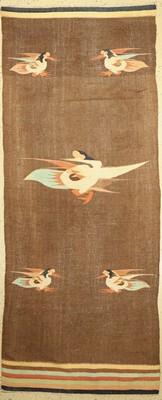 Mongolischer Kelim, Mongolai, um 1920, Wolle auf Baumwolle, ca. 282 x 115 cm, EHZ: 2