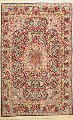Kerman, Persien, ca. 50 Jahre, Wolle auf Baumwolle, ca. 235 x 150 cm, EHZ: 2
