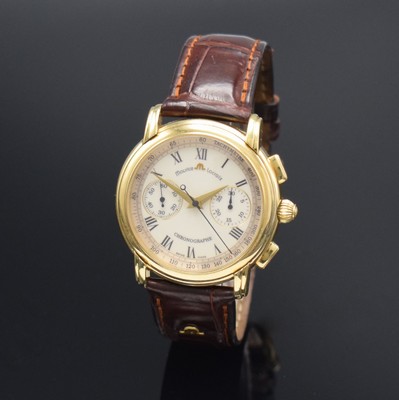 MAURICE LACROIX feiner & seltener Armbandchronograph aus der Masterpiece Collection Referenz 83753-7101, Handaufzug, ausverkauftes, auf weltweit 220 ...