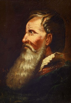 Unbekannter niederländischer Maler, 20. Jh., Porträt eines Ratsherrn aus der Zeit um 1700, Öl/Holz, unsigniert, qualitätvolle Malerei, ca. ...