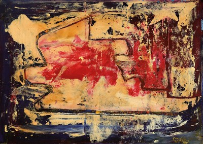 Gerhard Fietz, 1910 Breslau-1997 Göddingen, Mitbegründer der Künstlergruppe ZEN 49, stellte auf zahlreichen intern. und nat. Ausstellungen aus und ...