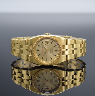 OMEGA Constellation "Kim Il-Sung" sehr seltene Damenarmbanduhr in GG 750/000 Referenz 568.0014, Schweiz um 1975, Automatik, schweres ...