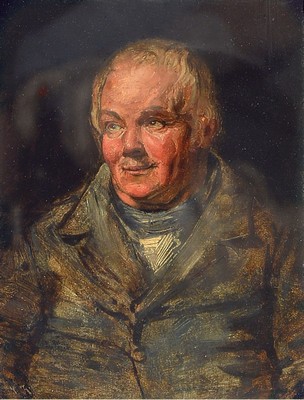 Ludwig Dominik Kohrl, 1858 Graz - 1927 München, Ausbildung an der Zeichenakademie Graz, später überwiegend in München tätig, hier: Bildnis eines ...