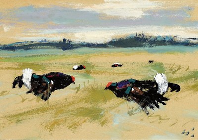 Arrigo Wittler, 1918 Heeven - 2004 Worpswede , Studium an der Akademie München, 2 Werke: norddeutsche Winterlandschaft mit Bauernhaus, rechts unten ...