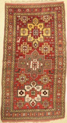 Kars Kazak, Türkei, um 1960, Wolle auf Wolle, ca. 220 x 123 cm, EHZ: 2-3