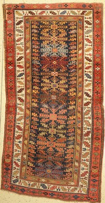 Kordi Bidjar antik, Persien, um 1900, Wolleauf Wolle, ca. 240 x 123 cm, EHZ: 4-5
