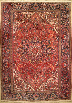 Heriz alt, Persien, um 1960, Wolle auf Baumwolle, ca. 370 x 267 cm, verblasst, EHZ: 2