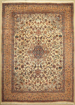 Kaschmar alt, Persien, ca. 50 Jahre, Wolle auf Baumwolle, ca. 355 x 258 cm, EHZ: 2-3