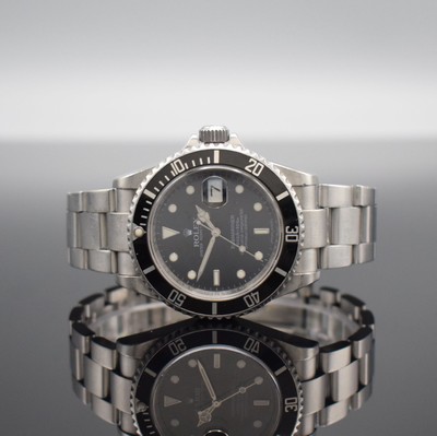 ROLEX Oyster Perpetual Date Submariner Herrenarmbanduhr Referenz 16610 T, Automatik, LC 170, Chronometer der Superlative in Edelstahl inkl. ...