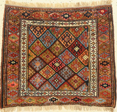 Jaf alt, Persien, um 1920/1930, Wolle auf Wolle, ca. 76 x 87 cm, EHZ: 2-3