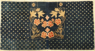 Pao Tow antik(Fragment), China, 19, Jhd, Wolle auf Baumwolle, ca. 140 x 74 cm, EHZ: 3(restauriert)