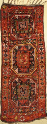Yürük antik, Türkei, um 1900, Wolle auf Wolle, ca. 265 x 105 cm, EHZ: 4