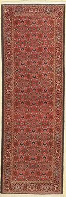 Bidjar alt, Persien, ca. 50 Jahre, Wolle auf Baumwolle, ca. 200 x 67 cm, EHZ: 2