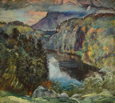 Hugo Ernst Schnegg, 1876 Ansbach-1950 Hamburg , Studium an der Akademie München bei G.v. Hackl und Franz von Stuck, dessen Meisterschüler er war, ...