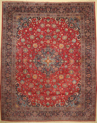 Keschan Kork fein, Persien, um 1940, Korkwolle, ca. 425 x 335 cm, EHZ: 2