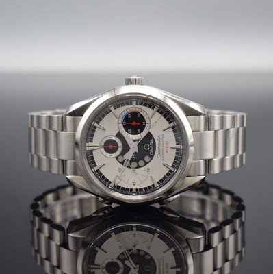OMEGA Seamaster Chronometer NZL-32 Regatta Chronograph aus der Serie Aqua Terra Referenz 2513.30.00, Schweiz um 2007, Automatik, massives verschr. ...