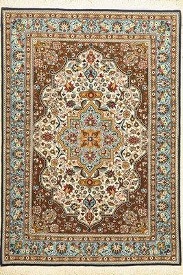 Ghom Kork, Persien, ca. 50 Jahre, Korkwolle, ca. 152 x 107 cm, EHZ: 2