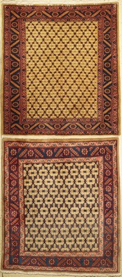 Ein Paar Koliai, Persien, ca. 60 Jahre, Wolle auf Baumwolle, ca. 145 x 133 cm, EHZ: 2