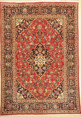 Keschan, Persien, ca. 50 Jahre, Wolle auf Baumwolle, ca. 209 x 146 cm, EHZ: 2