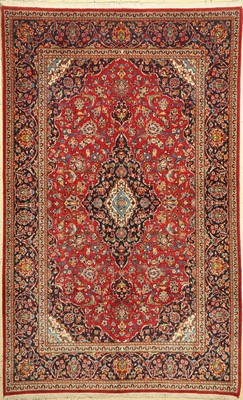 Keschan fein, Persien, ca. 50 Jahre, Wolle auf Baumwolle, ca. 223 x 140 cm, EHZ: 2