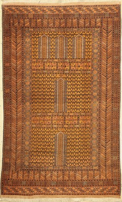 Zakini fein, Afghanistan, ca. 50 Jahre, Wolle auf Baumwolle, ca. 202 x 125 cm, EHZ: 2