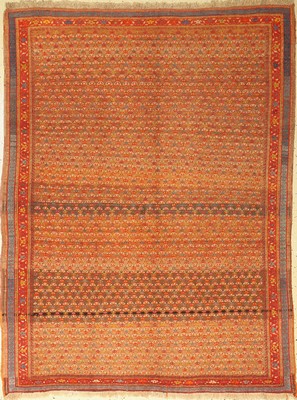Meschgin antik, Persien, um 1900, Wolle aufWolle, ca. 182 x 138 cm, EHZ: 2-3