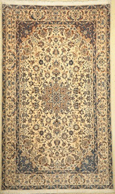 Nain fein(9 La), Persien, ca. 60 Jahre, Korkwolle mit Seide, ca. 261 x 156 cm, EHZ: 2