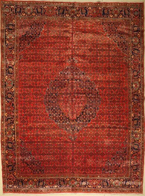 Bidjar Kork alt, Persien, um 1960, Korkwolle, ca. 457 x 339 cm, EHZ: 2