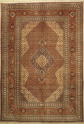 Sarab fein, signiert, (Akhoundzadeh), Persien, um 1960, Korkwolle, ca. 305 x 205 cm,EHZ: 2