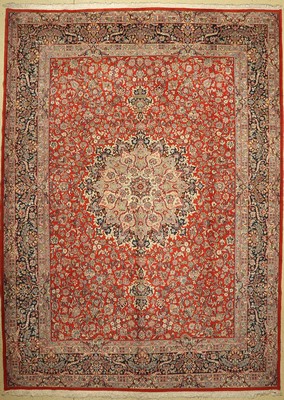Kerman fein, Persien, ca. 50 Jahre, Wolle auf Baumwolle, ca. 414 x 300 cm, EHZ: 2