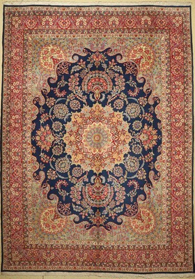 Kerman fein, Persien, ca. 50 Jahre, Wolle auf Baumwolle, ca. 401 x 295 cm, EHZ: 2