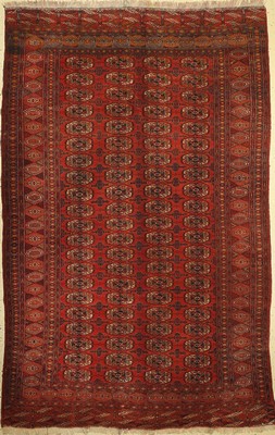 Buchara alt, Rußland, um 1950, Wolle auf Wolle, ca. 293 x 190 cm, EHZ: 2-3