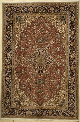 Ghom Kork, Persien, ca. 50 Jahre, Korkwollemit Seide, ca. 318 x 223 cm, EHZ: 2
